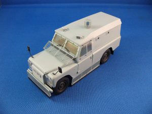 1/35 scale RUC Armoured Land Rover (Accurate Armour resin kit)